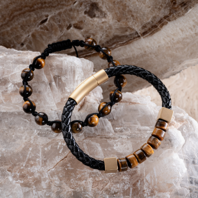 Set Pulseras | Ojo de Tigre