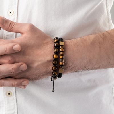 Set Pulseras | Ojo de Tigre