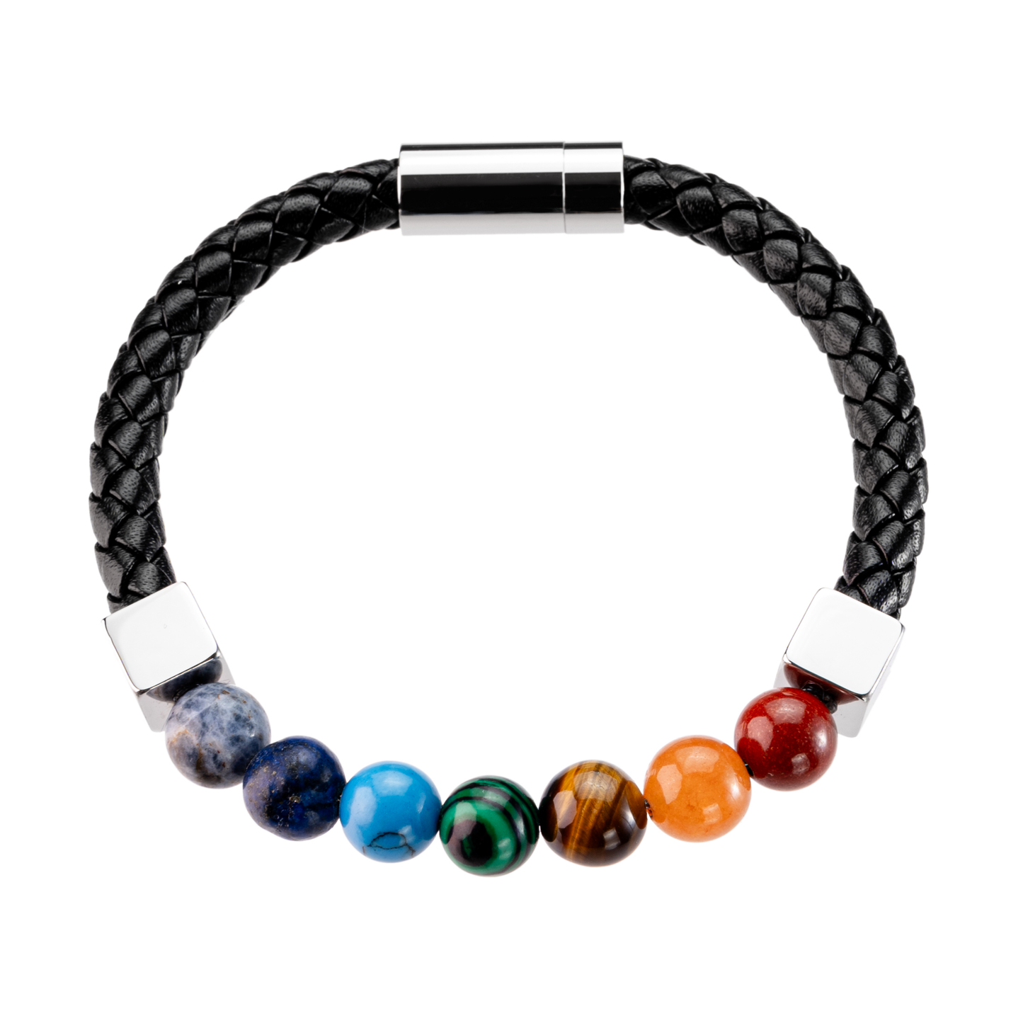 Pulsera 7 Chakras | Acero inoxidable cierre magnético