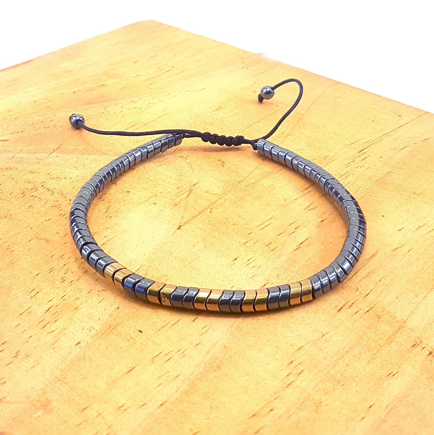 Hematita Plateado/Dorado 4 mm