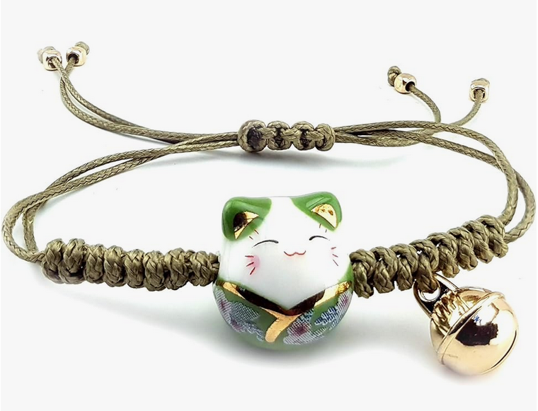 Maneki Neko Verde