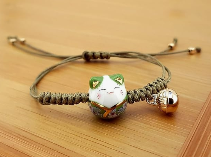 Maneki Neko Verde