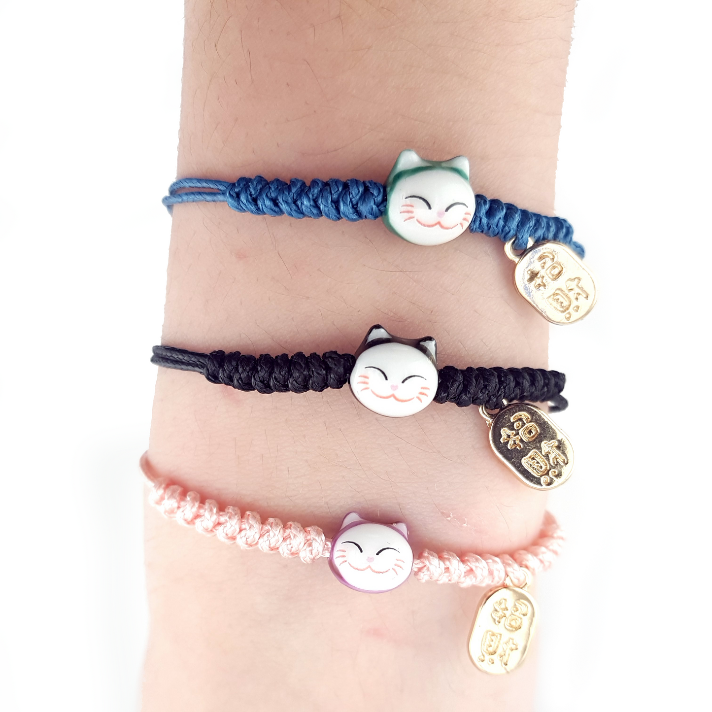 Set 3 piezas Maneki Neko Small