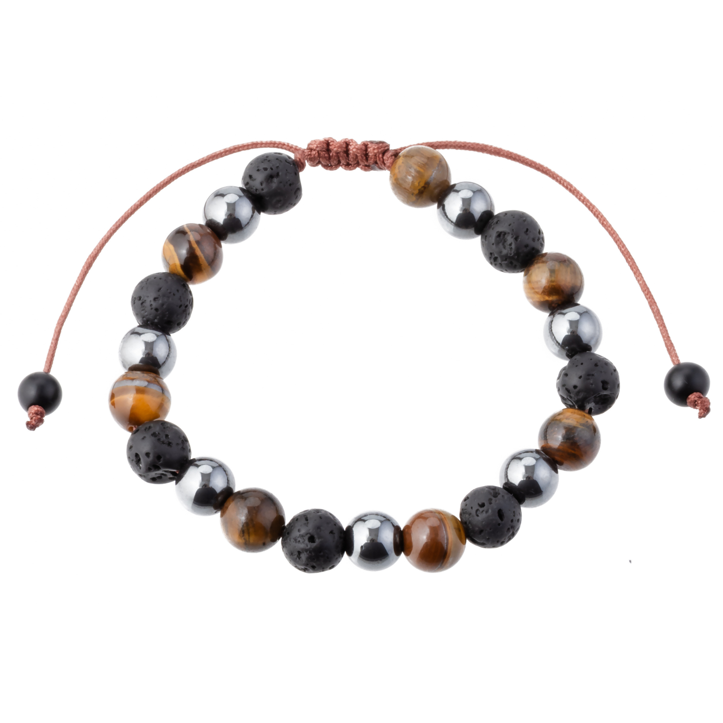 Piedra Volcánica Ojo de Tigre Hematita