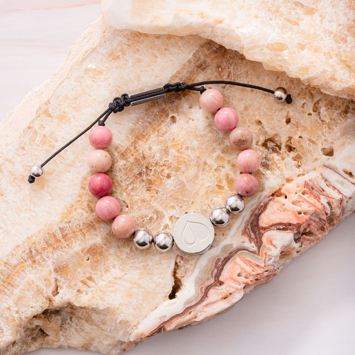 Pulseras de Pareja Medio Corazón
